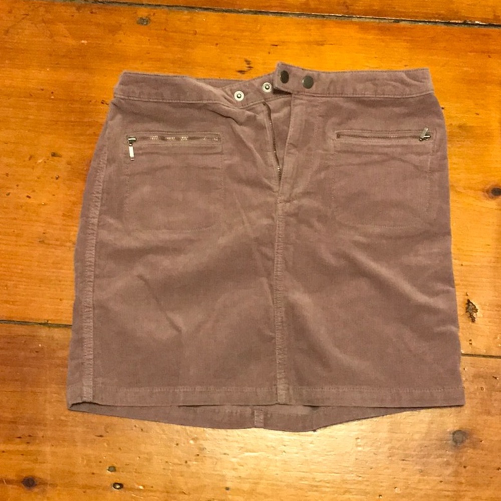 Corduroy skirt